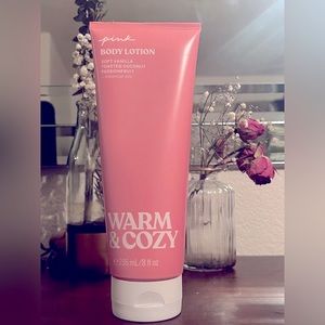 PINK Warm & Cozy Lotion, Brand New